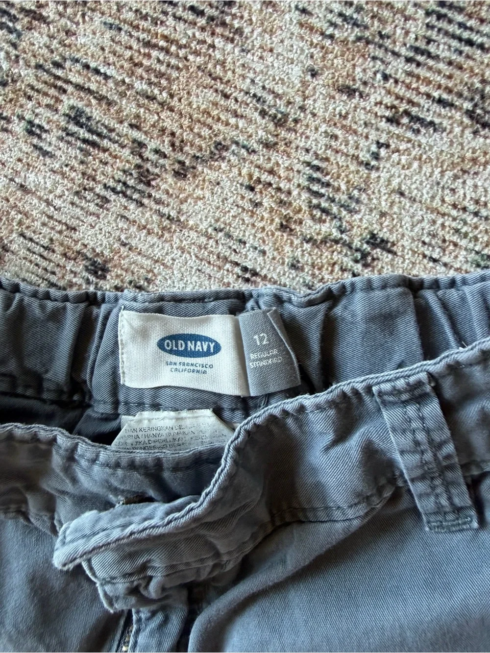 Old Navy Girls Charcoal Gray Casual Shorts
